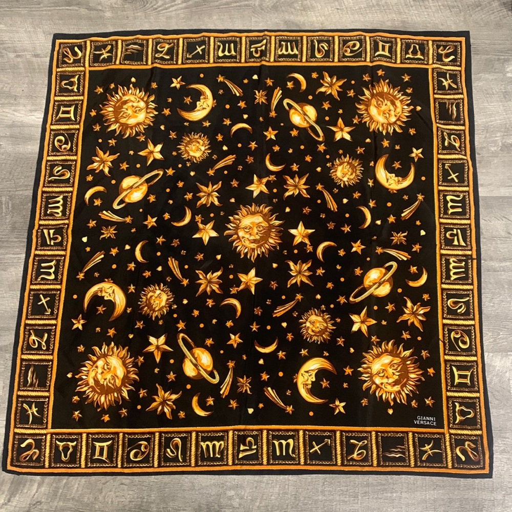 Gianni Versace silk scarf